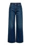 Premium Koyu Mavi Tencel Karışımlı Normal Bel Wide Leg Geniş Paça Jeans TWOAW27JE00064 - 7
