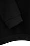 Black Oversize/Relaxed Fit Embroidered Zipper Collar Sweatshirt Tmnaw27Sw00005 - 9