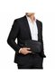 Unisex Black, Daily, Cosmetic, Travel, Handbag Portfolio Bag Hand Bag - 7