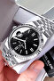 Premium Gift Men's Wristwatch Waterproof Silver Color Steel Band Dke2127C5 - 5