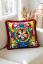 Red Tassel, Milano 6 Pattern Decorative 43X43Cm Square Throw Pillow Case