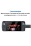 Portable Retro Handheld Game Console with Joystick, 7-Inch Color Screen, 64GB Memory, 20,00 - 7