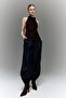 100% Cotton Balloon Fit High Waist Washed Jean Pants H1856Ax26Sm - 2
