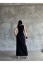 Imported Compact Single Jersey Fabric Printed Maxi Dress Blouse Skirt Look - 4