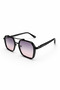 Unisex Uv400 Smoked Yellow Glass Sunglasses - 4