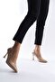 Harper Nude Color Crocodile Patent Leather Women's Stiletto - 2