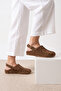 Wasta Sigaro Suede Leather Women's Perforated Sandals - 2