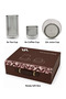 24 Pcs Tea & Coffee Serving Set – Double-Wall Glass Design with Tinted Inner Cup & Clear Saucer - 2