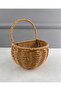 Rattan Flower Holder Door Wall Balcony Basket Small Size - 3