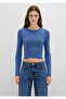 Crew Neck Crop Sweater Crop / Short Cut 1710474-70738 - 3