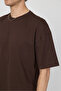 Men's Chill Boxy Premium Brown T-Shirt - 4