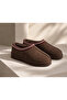 Women's Mini Suede Sheepskin High Thick Sole Winter Boots - 7