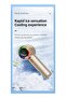 Portable Handheld Mini USB Fan - 100-Speed Turbo Cooling | 3000mAh Battery | Foldable - 4