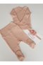 Baby Modal Hospital Discharge Set 5 Piece Modal Fabric Powder Color - 4