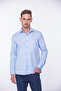 Classic Long Sleeve Oxford Gift Boxed Easy-Iron Men's Shirt Fs-001254 - Light Blue - 3