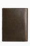 Genuine Leather Vertical Men's Wallet - Credit Card Holder, Paper Money Compartment Wallet 216 - Khaki - 4
