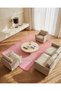 Sdt Pink Themed Striped Strips Patterned Woven Base Modern Decorative Rug Sdt82 - 3