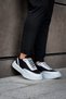 Ba0354 Casual Lace-Up Men's High White Piece White Sole Sports Shoes - 3