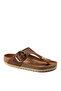 Gizeh Big Buckle Leoı Women's Slippers 1018745 - 2