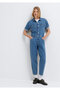 Doria Iconic Shaded Indigo Blue Jean Jumpsuit 101265-A1577
