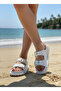 Zrkx-1 White Beach Summer Casual Women's Slippers - 3