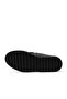 Black Leather Women's Flat Boots 01Wz5206 - 5