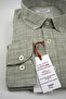 100% Cotton Green Long Sleeve Cotton Pocketless Regular Fit Premium Men's Shirt - 2