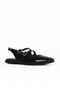 Black Patent Leather Women's Flat Sandals 01We1101 - 2