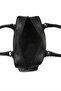 Black Leather Women's Handbag - 5