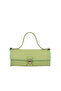 Green Leather Women's Leather Handbag - 2