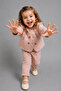 Embroidered Patterned Vest and Trousers 3-Piece Set