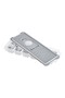 Silicone Ice Tray with Leak-Proof Filling Spout and Ice Mat Cover
