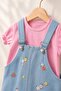 Girl's Slopet with Spreading Flowers - 3