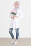 Tunic with Ruffle Detail on the Shoulders 42604 - 2
