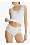 Women's Slip Panties Lace Private 1316 - White - 4