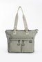 Sn 6029 Women's Water-Resistant Parachute Fabric Handmade Shoulder Bag Sleeve Bag Si Crossbody Bag Si A.Gray - 3