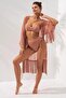 Tasseled Tunic Pareo Bronze231805