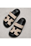 Yns Velcro Slippers Beige - 4