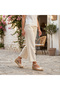 Real Handmade Wicker Jute Banded Casual Women's Espadrille Handmade