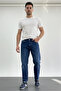 Men's Boyfriend Wide Cut Jeans Blue Edw425 - 2