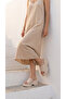 High Platform Wedge Heel Single Large Stripe Skin Summer Women's Slippers Sandals Shoes - 2