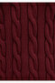 Silk Blend V-Neck Burgundy Sweater Slim Fit / Slim Fit 1710720-85493 - 8