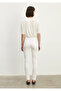 Ada Casual Vintage White Jean Trousers 1020581363 - 4