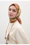 Nerissa Patterned Cotton Viscose Scarf Tile - 3