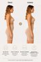 Women's 1 Size Reducing Laser Cut Silicone Shorts Corset 2007 Skin - 3