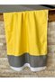 Hand Woven Cotton Yellow 90x190 Beach Sauna Peshtemal - 3