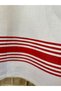 Hand-Woven Cotton Red 90x190 Beach Sauna Peshtemal - 4