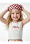 Cotton Crew Neck Sleeveless Printed Undershirt - 2
