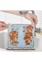 12-Piece Non-Scratch Wire Dishcloth, Double Layer Reusable Cleaning Cloths - 5