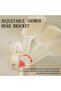 Suction Cup Shower Head Holder, Tulip Wall Mount Bracket for Handheld Shower, No Drilling - 4
